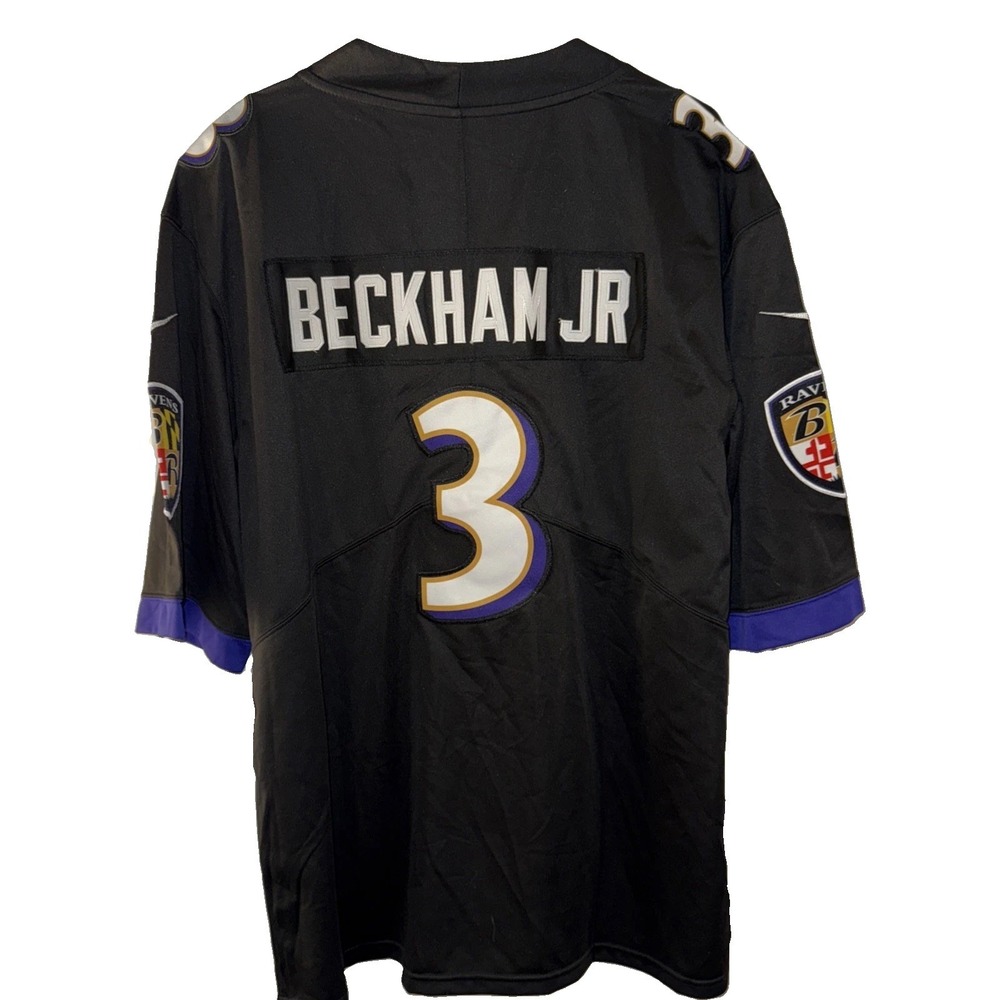 Odell Beckham Jr. Baltimore Ravens Jersey NFL Nike #3 Jersey New With Tags